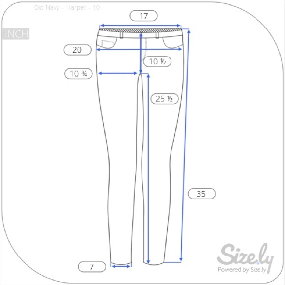 Old Navy Woman’s Navy Blue Floral Harper Pants - Picture 5 of 5